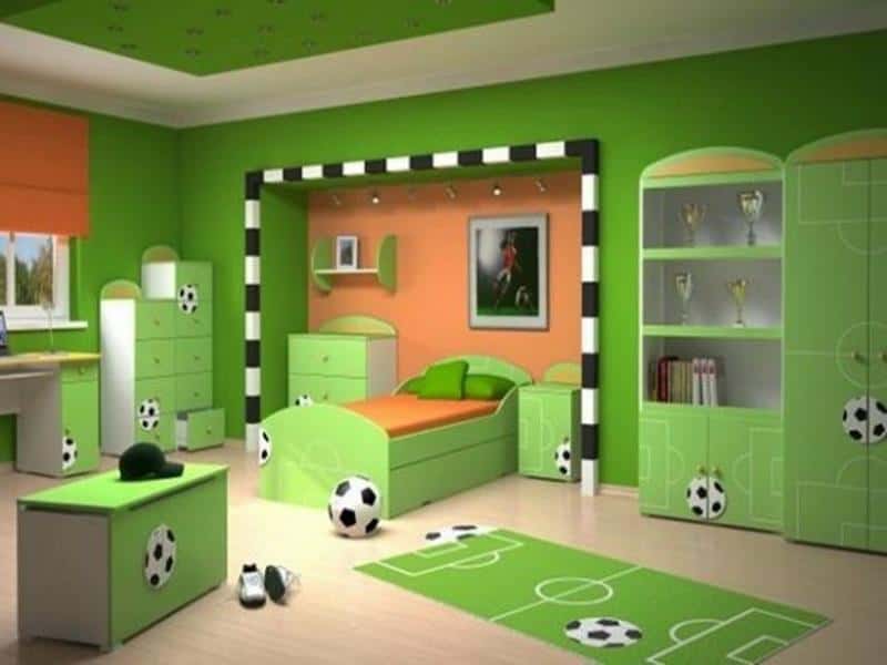 color of your child's bedroom affects behavior