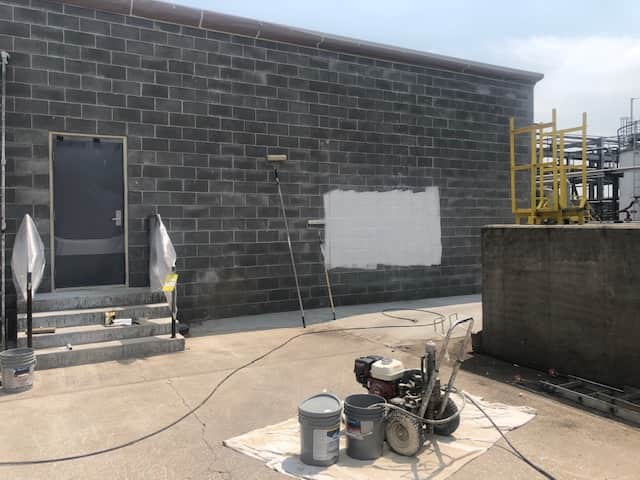 Industrial exterior painting