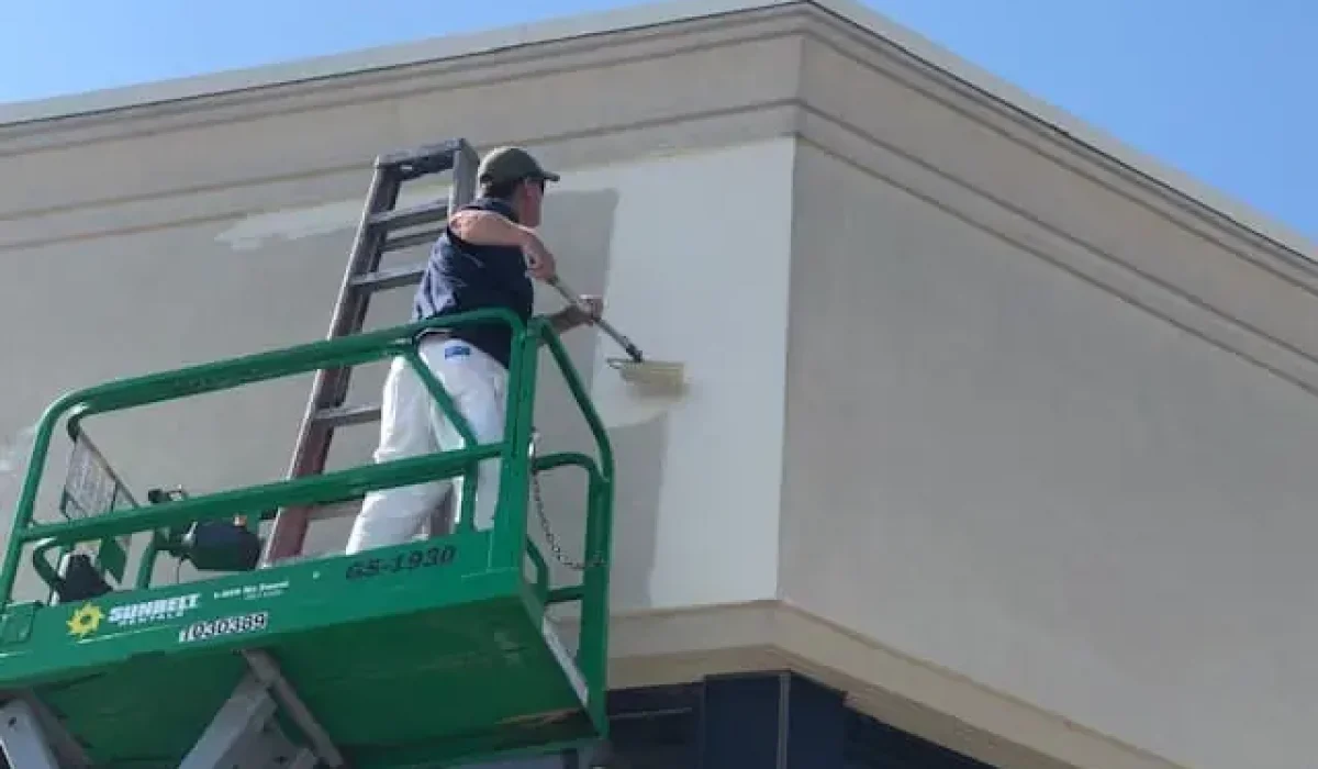 commercial building painting