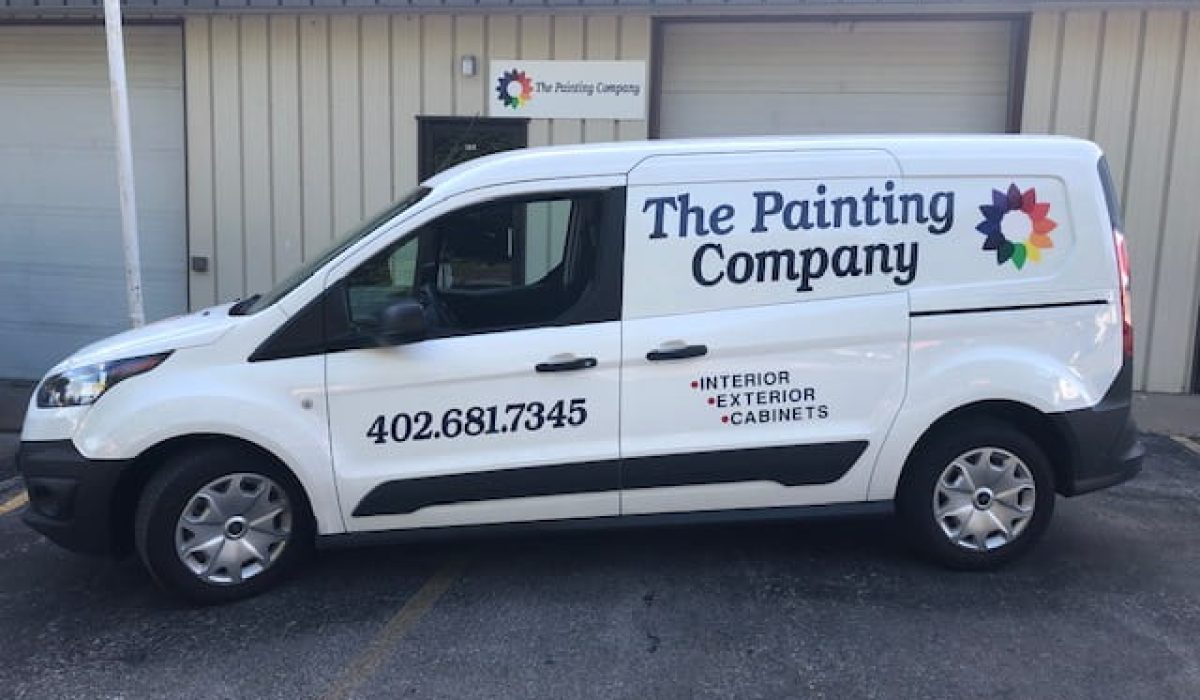 painting service vehicle